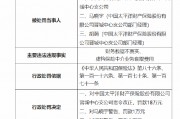 太保產(chǎn)險(xiǎn)晉城中心支公司被罰18萬元：因財(cái)務(wù)數(shù)據(jù)不真實(shí) 虛構(gòu)保險(xiǎn)中介業(yè)務(wù)套取費(fèi)用