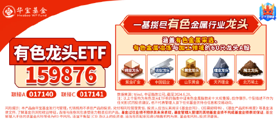 多重催化，板塊逆市活躍！有色龍頭ETF（159876）盤中漲逾1%，有研新材7天6板