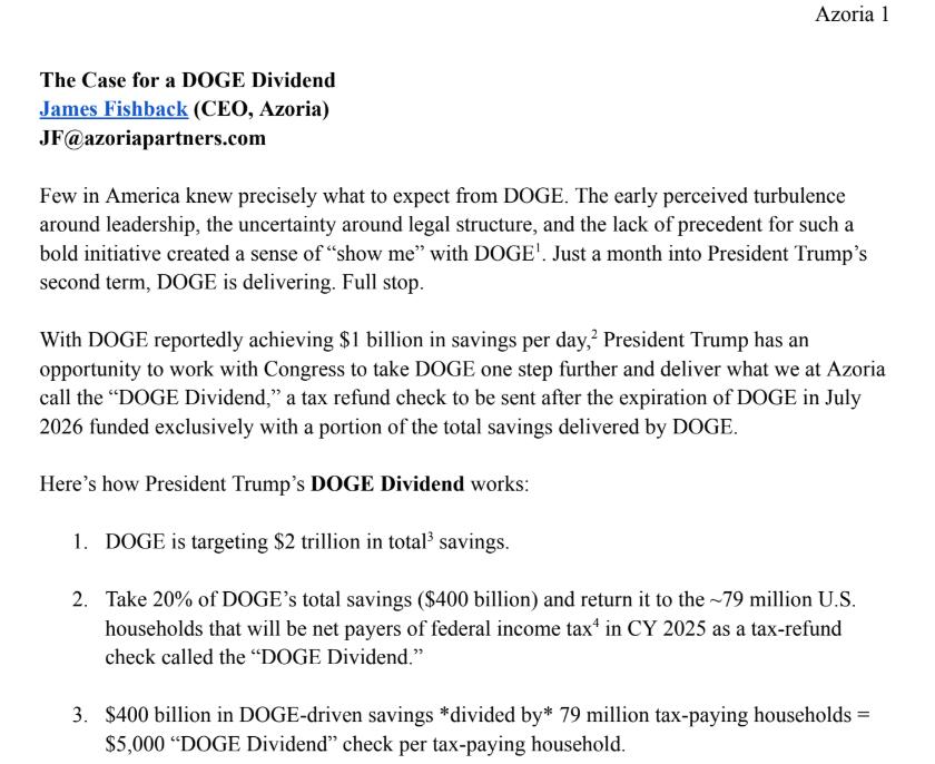DOGE要派4000億大“紅包”？馬斯克和特朗普考慮給每個家庭退稅5000美元