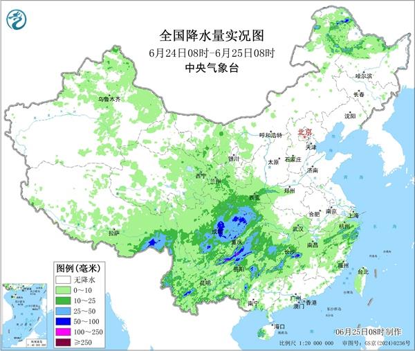 暴雨、大暴雨來襲 南方新一輪強降雨鼎盛時段到來